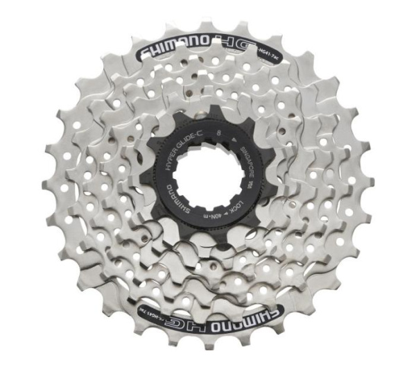 Кассета Shimano CS-HG41, 11-28, 7-зв. серебр