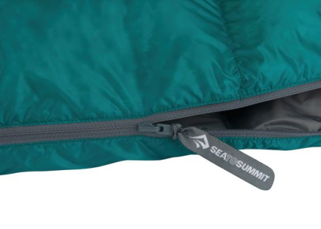 Спальный мешок Traveller TR1 (10°C), 198 см - Left Zip, Teal от Sea to Summit