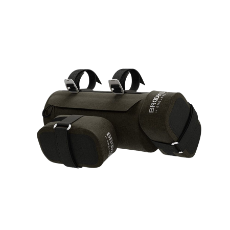 Велосумка на руль Brooks Scape Handlebar Pouch, Mud Green