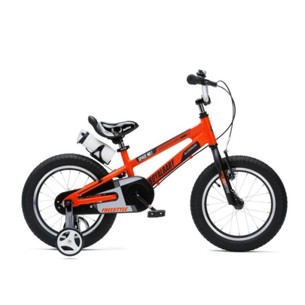 Детский велосипед RoyalBaby Space NO.1 Alu 18", OFFICIAL UA, Оранжевый