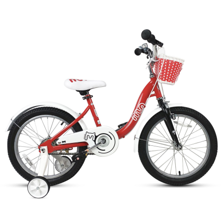 Детский велосипед RoyalBaby Chipmunk MM Girls 16", OFFICIAL UA, Красный