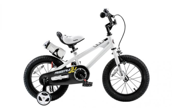Детский велосипед RoyalBaby Freestyle 16", OFFICIAL UA, Белый