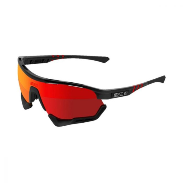 Очки Scicon Aerotech SCNPP Multimirror Black Gloss/Red XL