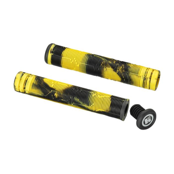 Грипсы для трюкового самоката Hipe LMT03, Black/Yellow