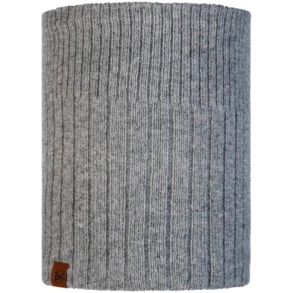 Шарф-труба Buff Knitted & Polar Neckwarmer Kort, Light Grey