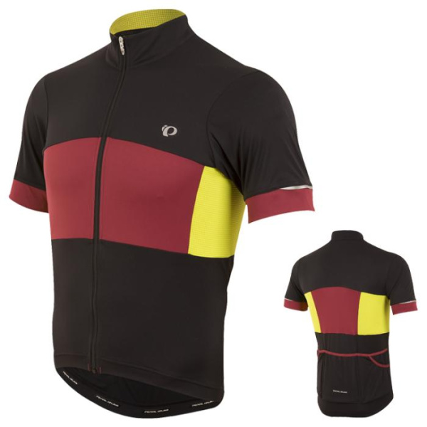 Велоджерси Pearl iZUMi Elite Escape, Черно-красно-желтый