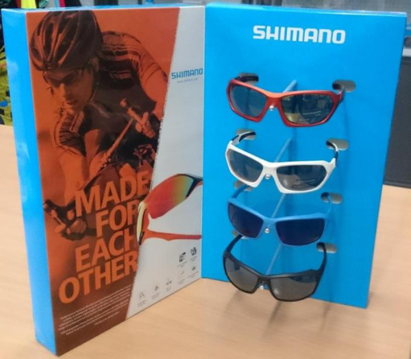 Стенд для очков Shimano, для 4 пар
