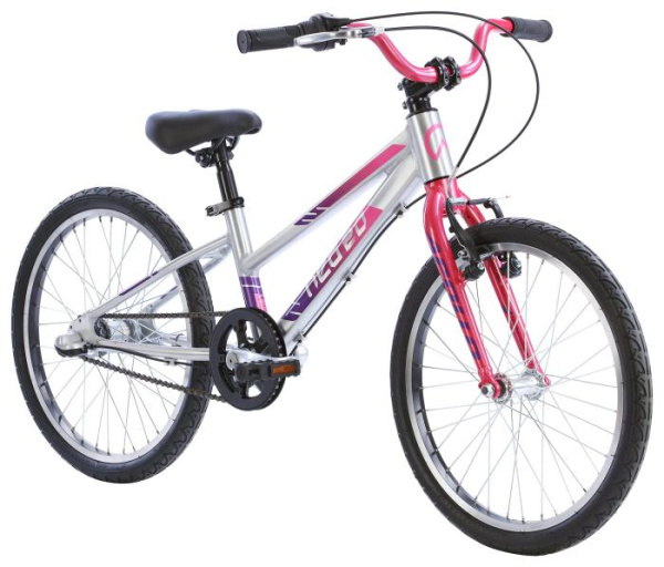 Детский велосипед Apollo NEO 3i girls 20", Brushed Alloy / Pink / Purple Fade