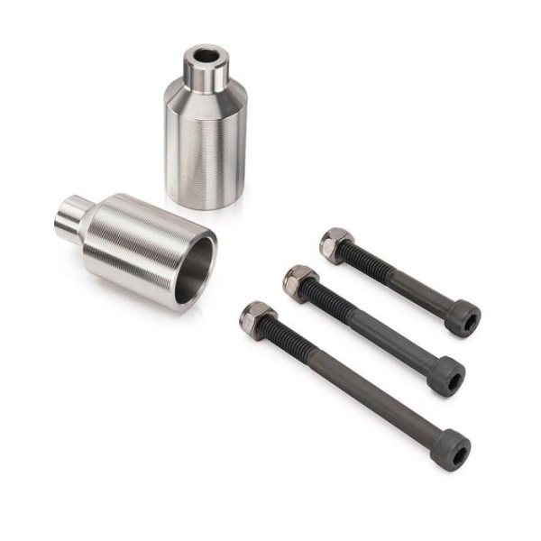 Пеги для трюкового самоката Hipe 02, Silver Matt