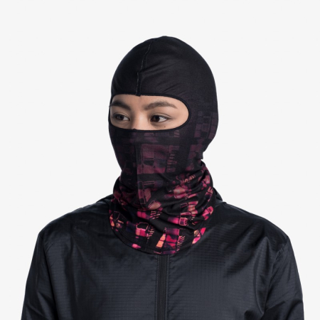 Балаклава Buff Microfiber Balaclava, Pixel Purplish