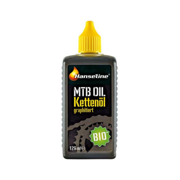 Смазка для цепи Hanseline BIO-MTB-Oil, 125 мл (графитная)