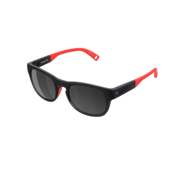Очки детские POC Evolve, Uranium Black/Fluorescent Orange, EQG