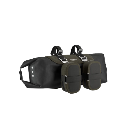 Велосумка на руль Brooks Scape Handlebar Roll, Mud Green