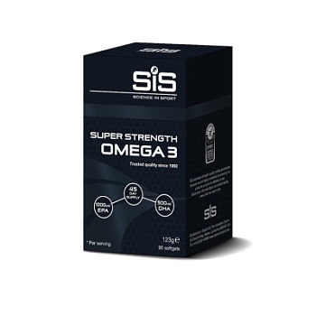 Омега 3 SiS UK Super Strength Omega 3 Softgel 90g, Unflavoured - 250011