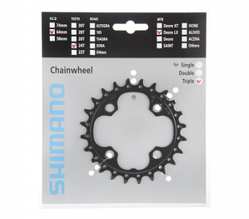 Зірка шатунів Shimano FC-M660-10, 24зуб. АЕ, 10-зв