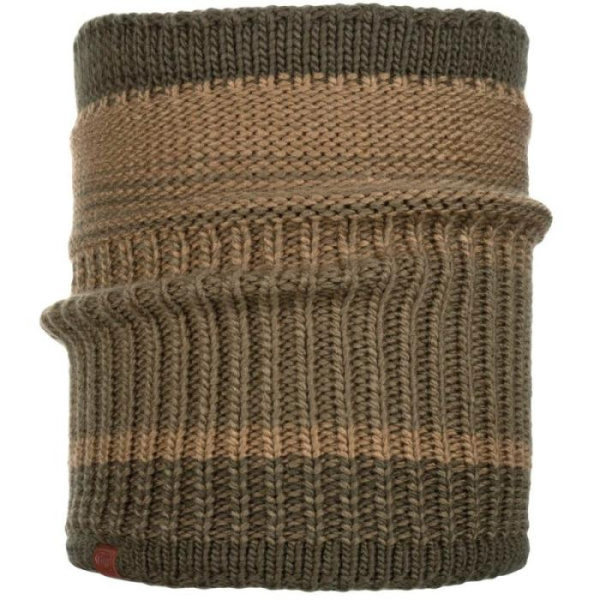 Шарф-труба Buff Knitted & Polar Neckwarmer Comfort Borae, Khaki