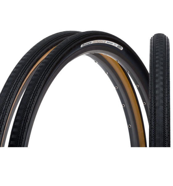 Покрышка Panaracer GravelKing SS 28" (700), Black/Brown
