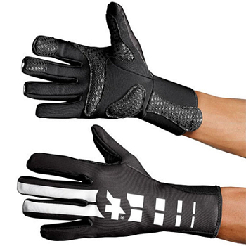 Велоперчатки Assos Early Winter Gloves S7, Black Volkanga