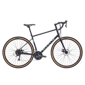 Гравийный велосипед Marin Four Corners 27.5" Satin Black/Gloss Teal/Silver 2020