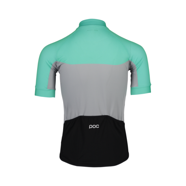 Джерси мужское POC Essential Road Light Jersey, Fluorite Green/Alloy Grey, S
