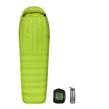 Спальный мешок Ascent AcI (2/-4°C), 183 см - Left Zip, Lime от Sea to Summit