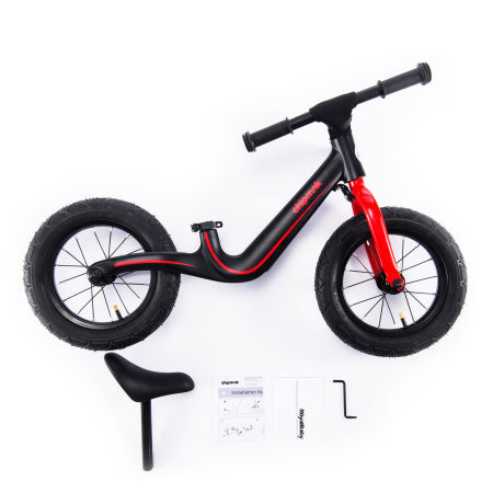 Беговел RoyalBaby Chipmunk Magnesium, OFFICIAL UA, Черный