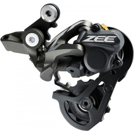 Перемикач задній Shimano RD-M640-SSC ZEE, SHADOW+, 10-швидк. (DH 11-28T), короткий важіль