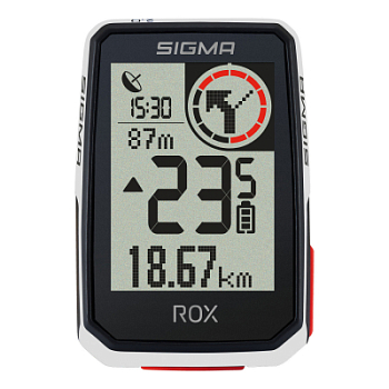 Велокомпьютер ROX 2.0 White Sigma Sport