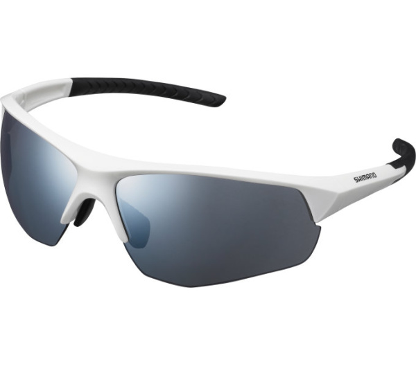 Очки Shimano TwinSpark, White/Smoke Silver Mirror