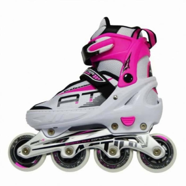 Роликовые коньки раздвижные Action Ola, Pink