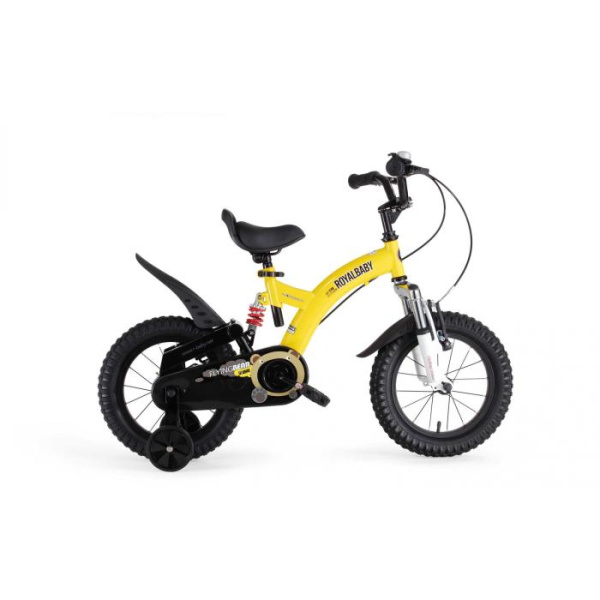 Детский велосипед RoyalBaby Flybear 12", OFFICIAL UA, Желтый