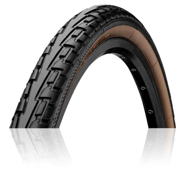 Покрышка Continental Ride Tour 28", Black/Brown