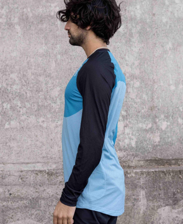 Джерси POC MTB Pure LS Jersey, Lt Fluorite Green/Sylvanite Grey/Alloy Grey, M