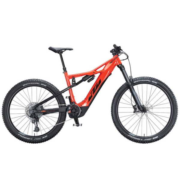 Электровелосипед KTM Macina Kapoho 2973 29" оранжевый (оранжево-черный) 2021