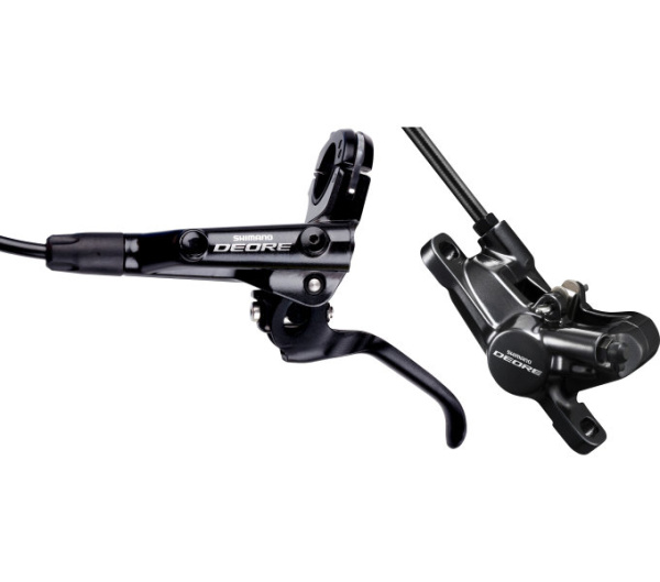Гальмо гідравл. дискове SHIMANO M6000 DEORE переднє (ліва ручка, каліпер, гідроліния 1000мм)