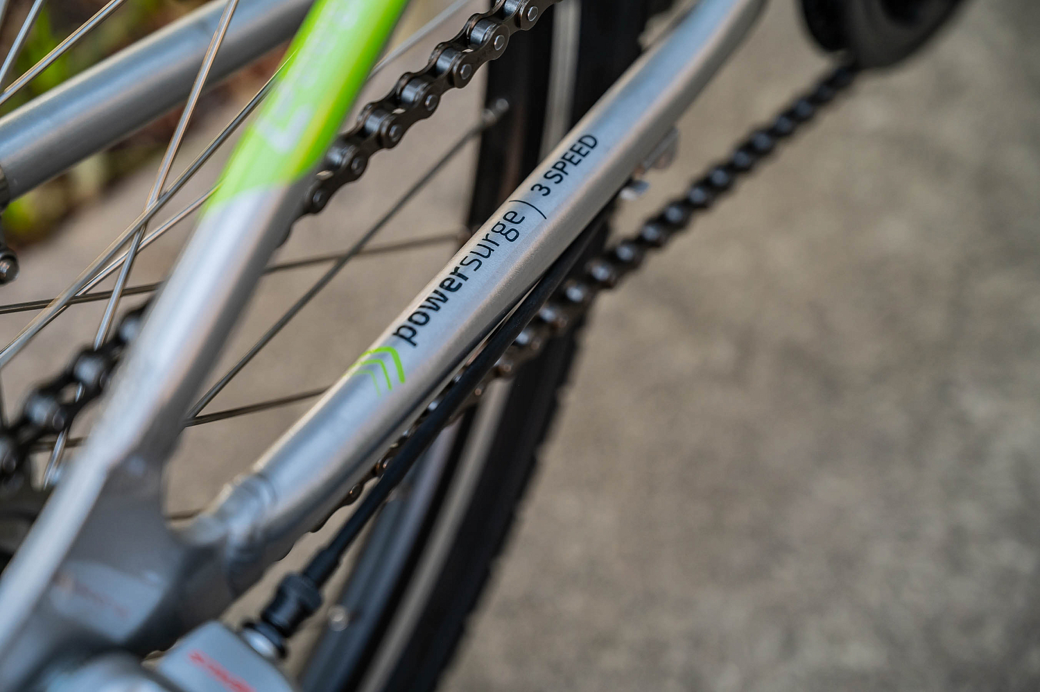 Детский велосипед Apollo NEO 3i boys 24", Brushed Alloy / Slate / Lime Green Fade