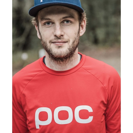 Велоджерси POC Essential Enduro Jersey, Prismane Red, M