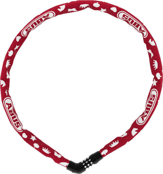 Велозамок ABUS 4804 C, Red Symbols