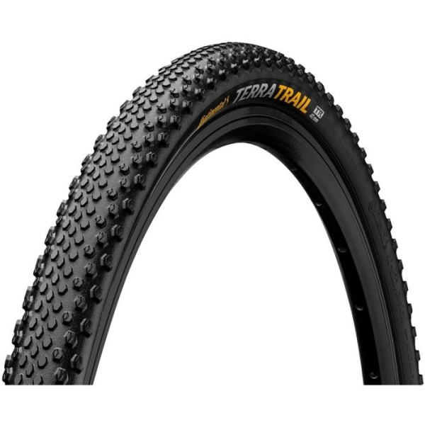 Покрышка Continental Terra Trail Shieldwall System 28", Black/Cream Skin SL, Foldable