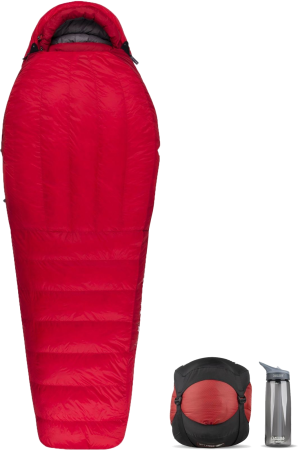 Спальный мешок Alpine ApIII (-29/-40°C), 183 см - Left Zip, Red от Sea to Summit