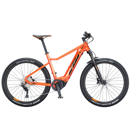 Электровелосипед KTM Macina Race 271 27" оранжевый (черно-оранжевый) 2021
