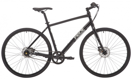 Городской велосипед Pride Bullet 28" Черный 2020