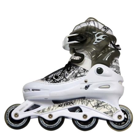 Роликовые коньки раздвижные Action Alex