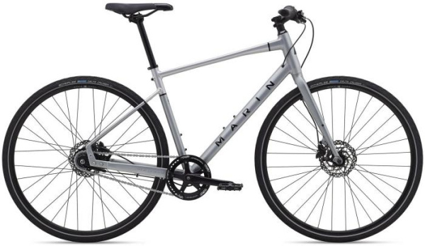 Городской велосипед Marin Presidio 2 28" Satin Charcoal/Silver/Gloss Black 2020