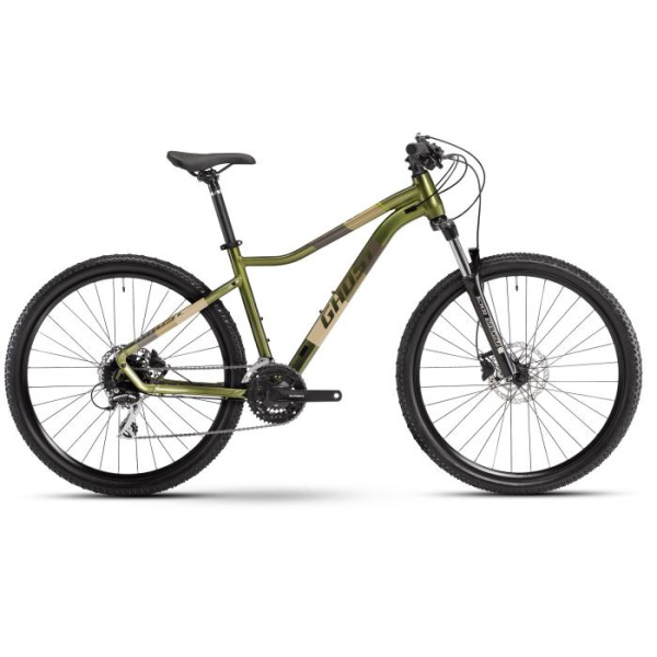 Горный велосипед Ghost Lanao Essential 27,5" зелёный 2021