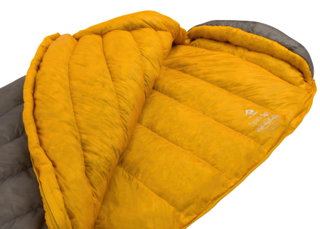 Спальный мешок Spark SpII (4/-2°C), 183 см - Left Zip, Dark Gray/Yellow от Sea to Summit 2019