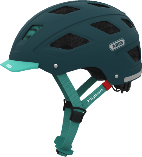 Велошлем ABUS Hyban Core Green