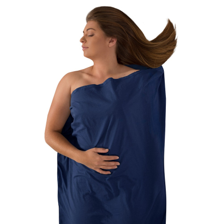 Вкладыш в спальник Expander Liner Standard, 185 см, Navy Blue от Sea to Summit