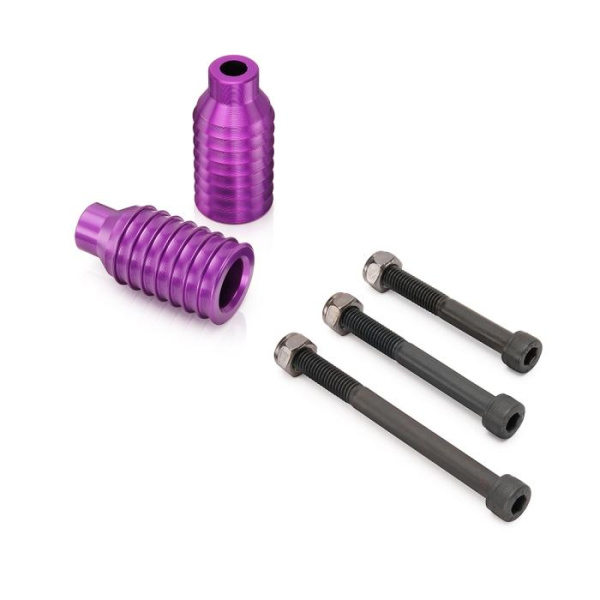 Пеги для трюкового самоката Hipe LMT01, Purple Matt