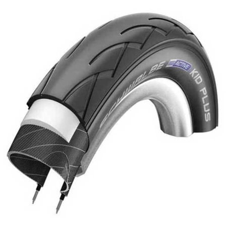Покрышка Schwalbe Kid Plus 12" (Active PunctureGuard), Black